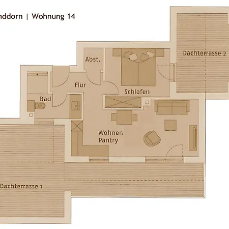 Sanddorn 14 - Luxus Mit Meerblick Daire Börgerende-Rethwisch