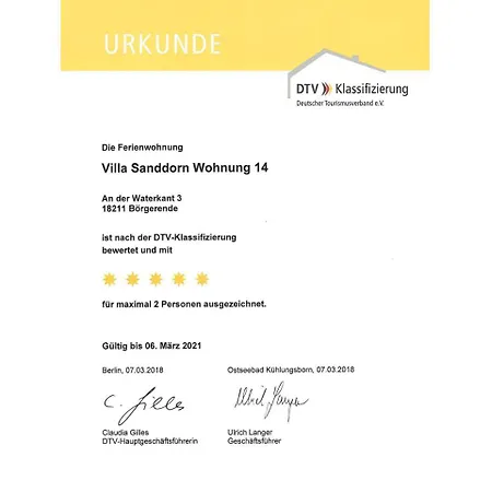 Sanddorn 14 - Luxus Mit Meerblick Daire